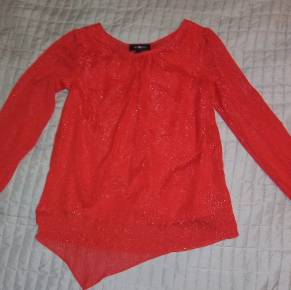 🎄 Red Layered Shirt 🎄 Size 14 - Picture 2 of 5